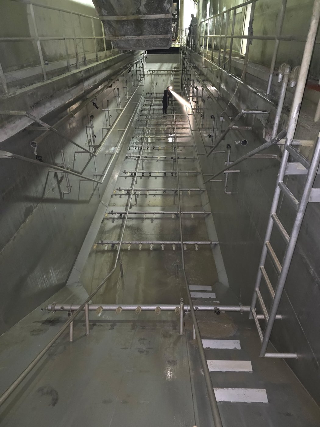 Tank walls and process piping
